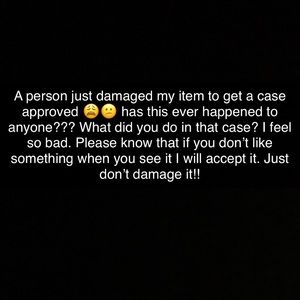 Has anyone ever damaged your things?? So upset
